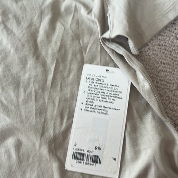 NWT Lululemon Love Crew - Picture 4 of 7